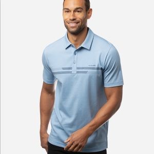Travis Mathew Polo Blue Sandler Small